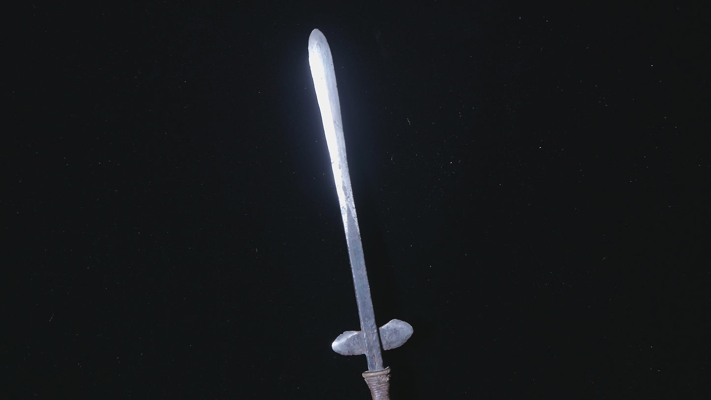 Cross-shaped sword